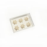 10Pcs Clear Dessert Boxes Cupcake Packing Boxes Bakery Cake Wrapping Boxes - Top-Down View