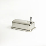 304 Stainless Steel Commercial Liquid Soap Hand Sanitiser Dispenser Wall Mount Bathroom Kitchen Office Hospital Restaurant 1000ml - Top-Down View