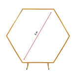 2M Wedding Hex Arch Backdrop Flower Display Stand Frame Background - Extra Image