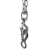 Grappling Hook 1T Crane Scale Sliding Stainless Steel Lifting Rigging Accessories - Top-Down View