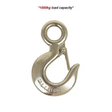 Grappling Hook 1T Crane Scale Sliding Stainless Steel Lifting Rigging Accessories - Low Angle