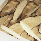 Rustic Rock Brick Wallpaper - Side View