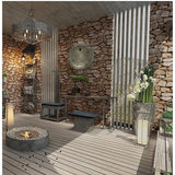 Rustic Rock Brick Wallpaper - 45-Degree Angle