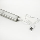 2 x 46 LED Stick-on Wireless Under Cabinet Light Rechargeable Motion Sensor Closet Lamp - Top-Down View