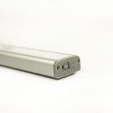 2 x 46 LED Stick-on Wireless Under Cabinet Light Rechargeable Motion Sensor Closet Lamp - 45-Degree Angle