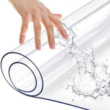 PVC Tablecloth Protector Table Cover Dining Table Cloth Plastic 2800x1170mm 2.0mm