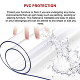 PVC Tablecloth Protector Table Cover Dining Table Cloth Plastic 2800x1170mm 2.0mm