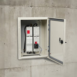 Carbon Steel Electrical Enclosure Box IP65 Wall Mount 400 x 300 x 200 mm - Front View