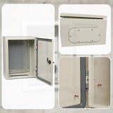 Carbon Steel Electrical Enclosure Box IP65 Wall Mount 400 x 300 x 200 mm - Extra Image