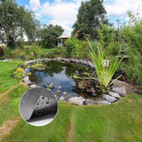 Fish Pond Liner 3 x 4.6m x 0.5mm Garden Pool Membrane Reinforced - Close-Up Angle