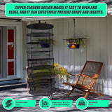 Herb Drying Rack Net 8 Layer Dryer Mesh Hanging Dryer Rack Zipper Dry Rack - Extra Image