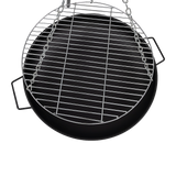 Tripod Garden Fire Pit BBQ ??Cast Iron & Steel Round Outdoor Fire Bowl