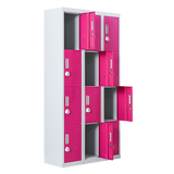 12-Door Locker for Office Gym Shed School Home Storage - 3-Digit Combination Lock - Extra Image