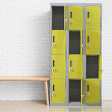 12-Door Locker for Office Gym Shed School Home Storage - 3-Digit Combination Lock - Extra Image