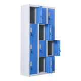 12-Door Locker for Office Gym Shed School Home Storage - Standard Lock with Keys - Extra Image
