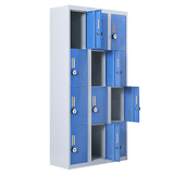 12-Door Locker for Office Gym Shed School Home Storage - 4-Digit Combination Lock - Extra Image