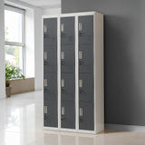12-Door Locker for Office Gym Shed School Home Storage - Standard Lock with Keys - Extra Image