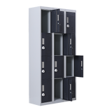 12-Door Locker for Office Gym Shed School Home Storage - 3-Digit Combination Lock - Extra Image