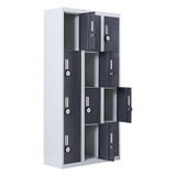 12-Door Locker for Office Gym Shed School Home Storage - 4-Digit Combination Lock - Extra Image