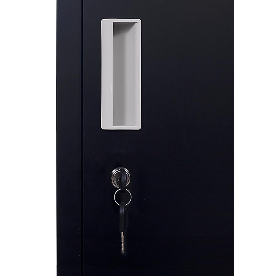 12-Door Locker for Office Gym Shed School Home Storage - Standard Lock with Keys, image 12