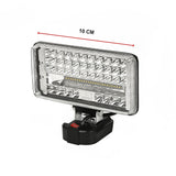 7 18V Li-ion LED Work Light Torch Workshop Flashlights Camping for Makita Battery - Low Angle
