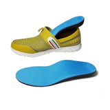 Flat Foot Support Insoles For Men Women Blue Full Length Medium Density Arch Support
