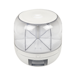 Rice Storage Cereal Dispenser Grain Container Rotating Dry Food Box