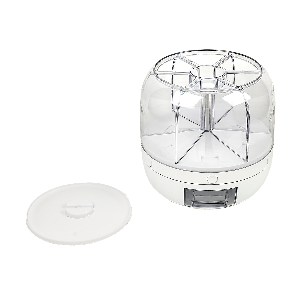 Rice Storage Cereal Dispenser Grain Container Rotating Dry Food Box
