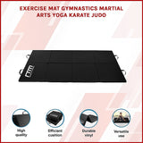 Exercise Gym Mat Gymnastics Martial Arts Yoga Karate Judo - Side View