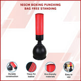 165CM Boxing Punching Bag Free Standing - Side View