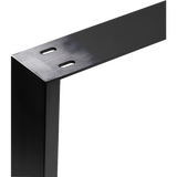 Trapezium Shaped Table Bench Desk Legs Retro Industrial Design Fully Welded - Close-Up Angle