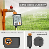 Single Water Timer Irrigation Unit - Top-Down View