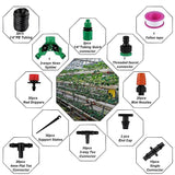 Drip Irrigation System Plant Self Garden Watering Hose Spray Kit - Close-Up Angle