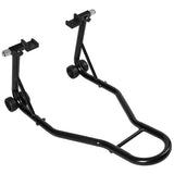 Rear Motorcycle Stand Heavy-Duty Motorbike Lift Paddock Carrier Bike Fork - 45-Degree Angle