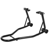 Rear Motorcycle Stand Heavy-Duty Motorbike Lift Paddock Carrier Bike Fork - Close-Up Angle
