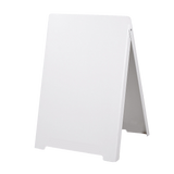 Double Side Sidewalk A-frame Sign Sandwich Board holds Graphic Plastic Panels