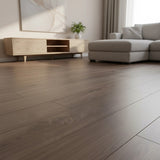 Vinyl Floor Tiles Self Adhesive Flooring Sapele Wood Grain 16 Pack 2.3SQM - Front View