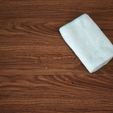 Vinyl Floor Tiles Self Adhesive Flooring Teak Wood Grain 16 Pack 2.3SQM - Top-Down View