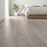 Vinyl Floor Tiles Self Adhesive Flooring Water Dyed Walnut Black Wood Grain 16 Pack 2.3SQM - Side View