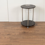 Vinyl Floor Tiles Self Adhesive Flooring Smoked Eucalyptus Wood Grain 16 Pack 2.3SQM - Rear View