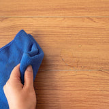 Vinyl Floor Tiles Self Adhesive Flooring African Mahogany Wood Grain 16 Pack 2.3SQM - Side View