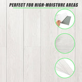 Vinyl Floor Tiles Self Adhesive Flooring Ramin Wood Grain 16 Pack 2.3SQM - Extra Image