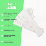 Vinyl Floor Tiles Self Adhesive Flooring Ramin Wood Grain 16 Pack 2.3SQM - Extra Image