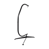 Hammock C Stand Solid Steel Construction for Hanging Air Porch Swing Chair - Rear View