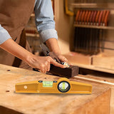 Scaffold Steel Tube Rare Earth Magnet Magnetic Boat Level - Front View