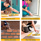 Scaffold Steel Tube Rare Earth Magnet Magnetic Boat Level - 45-Degree Angle