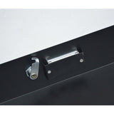 19 Rack Mount 2U Locking Drawer Pro Audio DJ Server Rack Lock Storage Cabinet