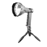 10W Handheld Spot Light Rechargeable LED Spotlight Hunting Shooting 12V - Rear View