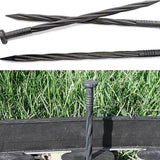 Landscape No Dig Lawn Garden Edging Kit 10m Flexible Durable Border Paver - Close-Up Angle