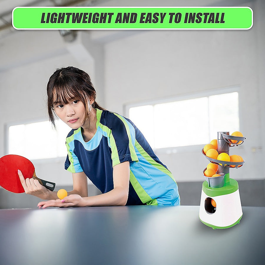 Table Tennis Pong Robot Automatic Ball Launcher Training Machine